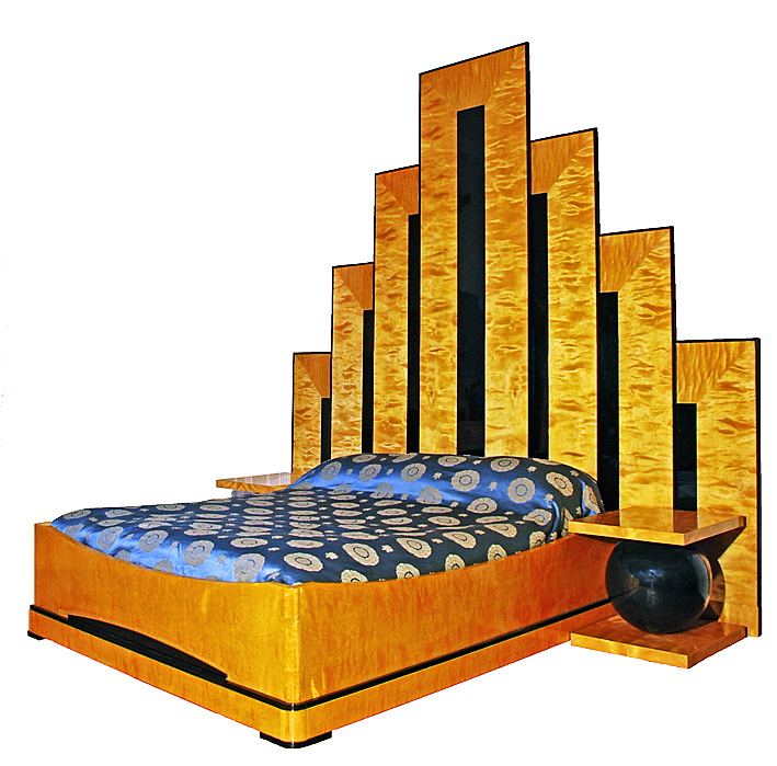 Vintage art 2024 deco headboard
